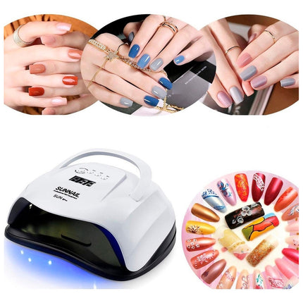 Secador Uv Led Para Esmalte De  Uñas  80w Profesional