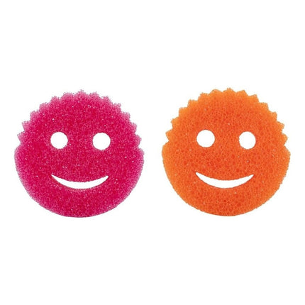 Esponja De Limpieza Con Carita 10 X 4 Cm Pack 2 Unidades