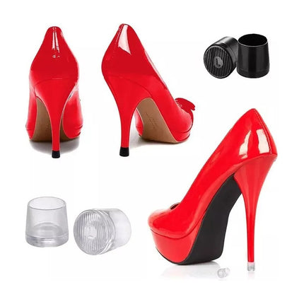 Tapa Protectora Para Taco Zapatos Antideslizante Mujer X Par