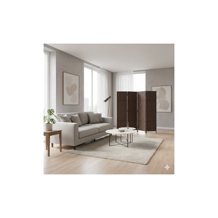 Biombo Separador 4 Hojas - 180 X 180 Cm 28960 V