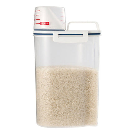 Frasco De Plastico Con Pico Vertedor Yerbera Con Medidor V