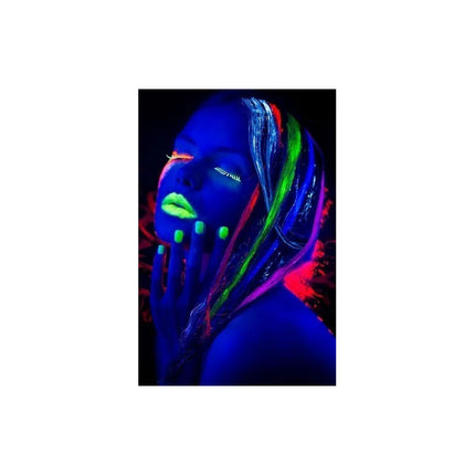 Pintura Maquillaje Neon Lavable Al Agua Para Fiestas