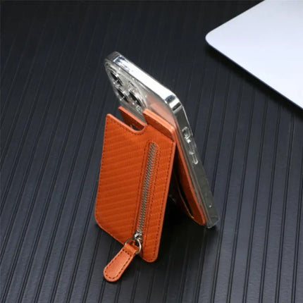 Billetera Tarjetero Autoadhesiva Para Celular 7x12cm Varios Liso