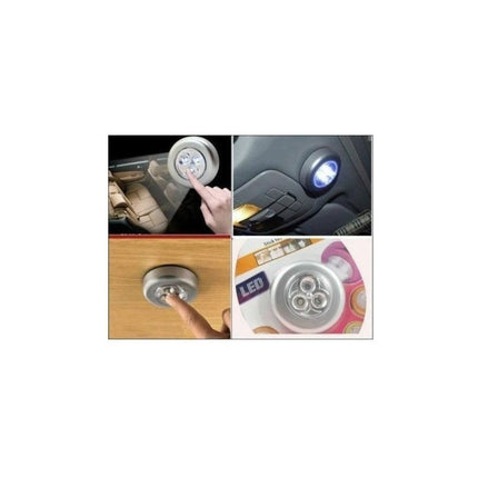 Lámpara Led Táctil A Pila Ideal Para Roperos Muebles