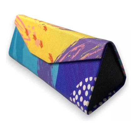 Estuche Para Lentes O Gafas De Sol Con Diseños Coloridos  Varios
