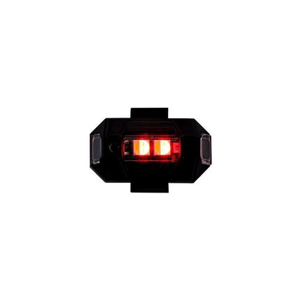 Luz Trasera Intermitente Para Bici 7 Colores 3 Intensidades Rgb