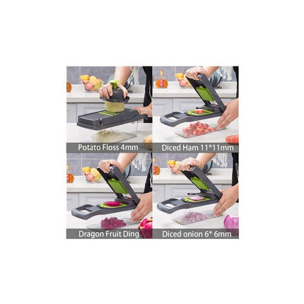 Rallador Picador Cortador De Alimentos Verduras Frutas  N/a