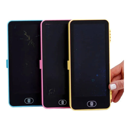 Cartuchera Para Lapices Con Pantalla Lcd Para Tomar Notas Rojo