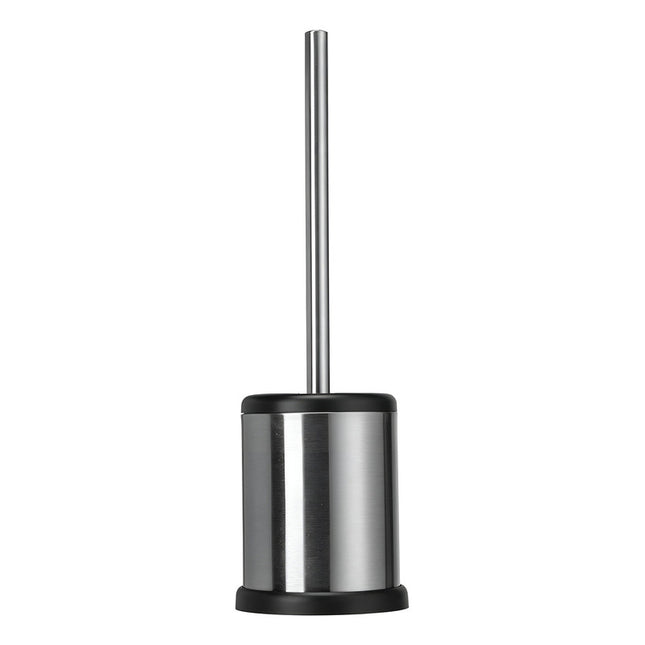 Escobilla Para Bano Base Metalica Nuevo Modelo  Plateado