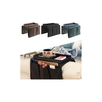 Organizador De Sillon Para Brazo Con Bolsillos Y Soportes