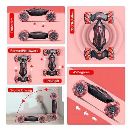 Auto C/control Remoto Acrobatico Detección De Gestos Zow