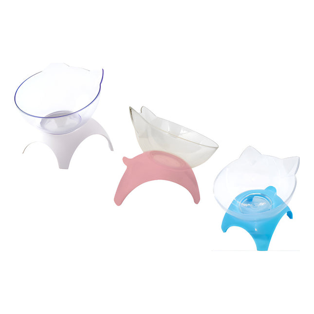 Comedero Para Mascota Inclinado 14x13x8.5cm V