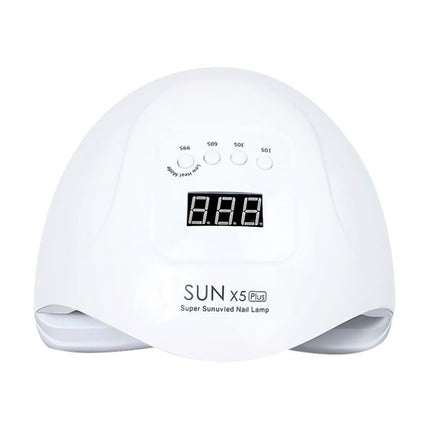 Lampara Uv Led Secador De Uñas Gel 36 Led / Potencia: 80w Blanco