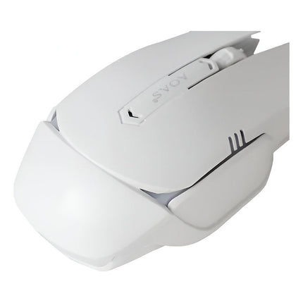 Mouse Gamer Con Cable V-03 1200 Dpi Blanco
