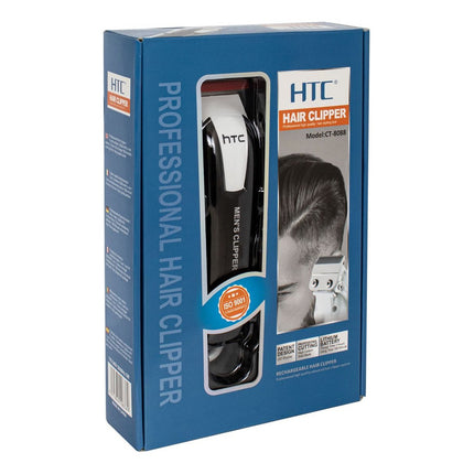 Cortapelo Inalambrica Htc Ct-8088 Clipper Corta Pelo  Plateado