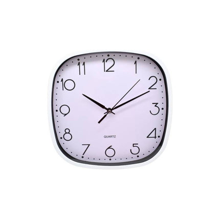 Reloj De Pared  25x25x2cm  Cwq00065/6 Blanco