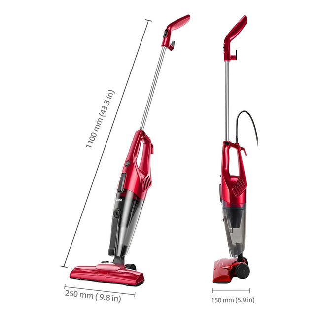 Aspiradora De Mano 2 En 1 Marvo Hvc-040 Rojo