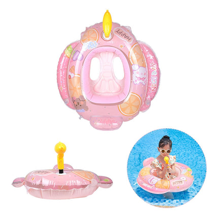 Inflable Flotador Con Pistola De Agua 65x70cm X