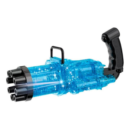 Burbujero Pistola  Automática Con Luces Ametralladora