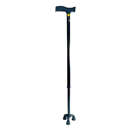 Baston Recto De 3 Patas Negro