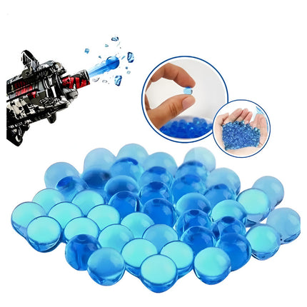 Balines De Hidrogel Para Pistolas De Juguete 10000 Unidades Azul