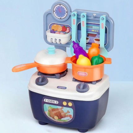 Mini Cocina Con Accesorios 28x18x10cm.