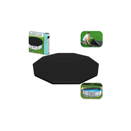 Cobertor Bestway P/ Piscina Estructural 3.66m Pileta