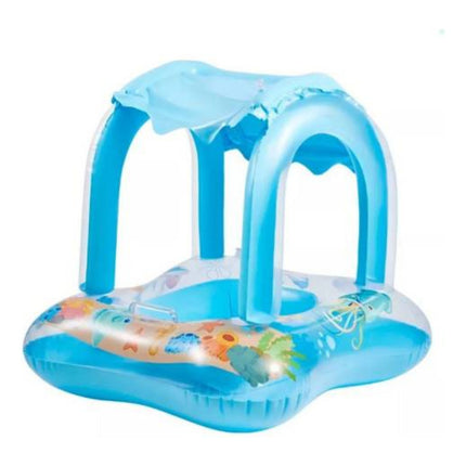 Flotador Aro Con Techo Para Piscina 80x65cm