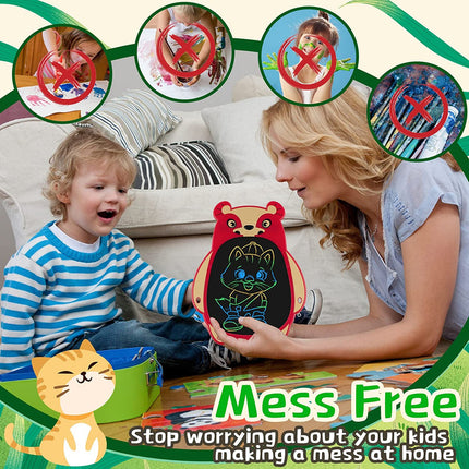 Pizarra Magica Lcd , Deluxe Para Niños 8,5 Oso V