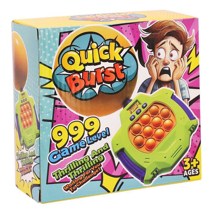 Consola Pop It Luz Y Sonido Infla Globo Verde V