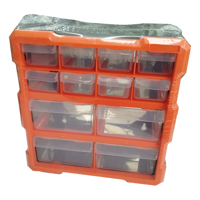 Organizador Gavetas  . 16.5x26x16cm Naranja