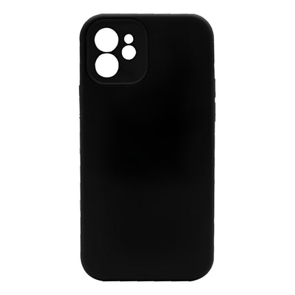 Case Tpu  Compatible Con  iPhone 12 Negro (jtpuip12-bk) Transparente
