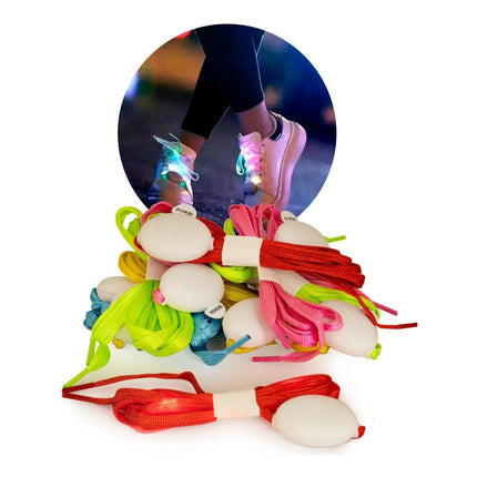 Cordones De Luces Led Para Championes Zapatillas Zapatos Varios