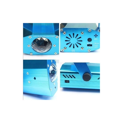 Mini Laser Multipunto Audioritmico Eefecto Agua + Control