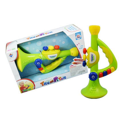 Trompeta A Pila  Infantil Verde