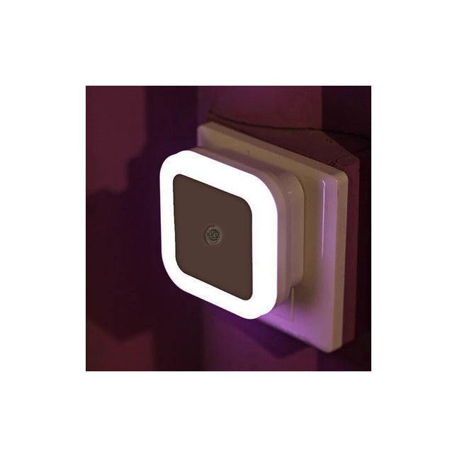 Mini Lámpara Led De Noche Automática Con Sensor De Luz  A