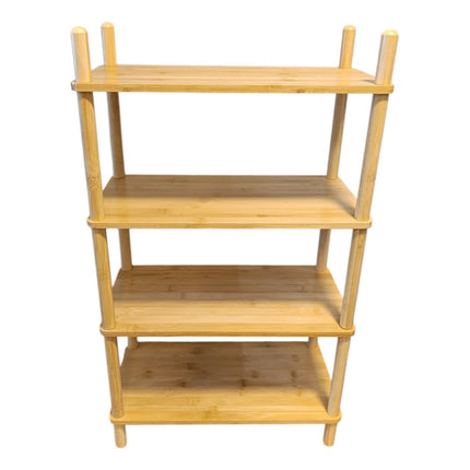 Mueble Estanteria De Bambu 4 Estantes Nuevo Madera