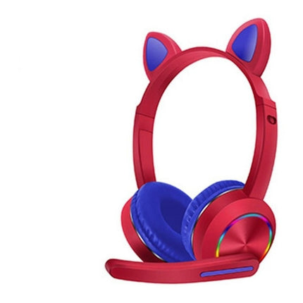 Auriculares Orejas De Gato  Con  Luz Led Y Micrófono  Varios
