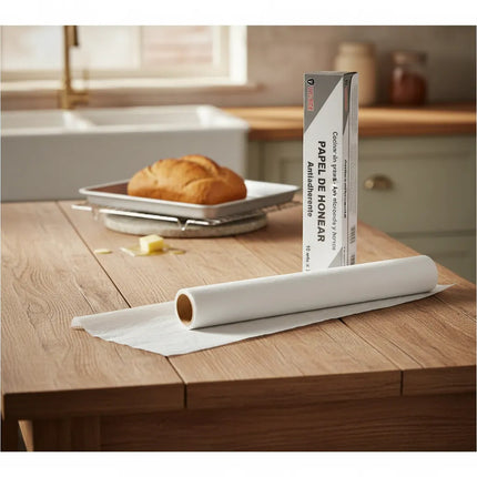 Papel Para Hornear En Rollo 10mts X 30cm. Vigore