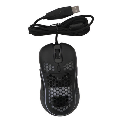 Mouse Gamer Con Cable 1.8 M Wb-919 Diseño Panal V