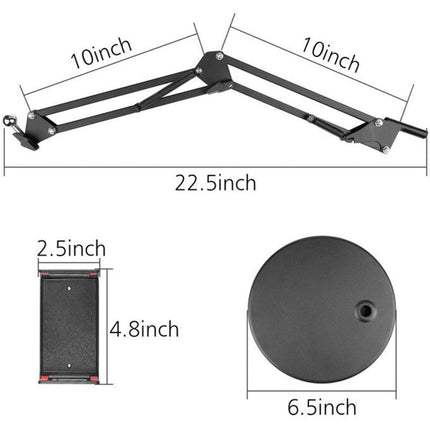 Soporte Para Celular Tablet Con Brazo Articulado Y Base