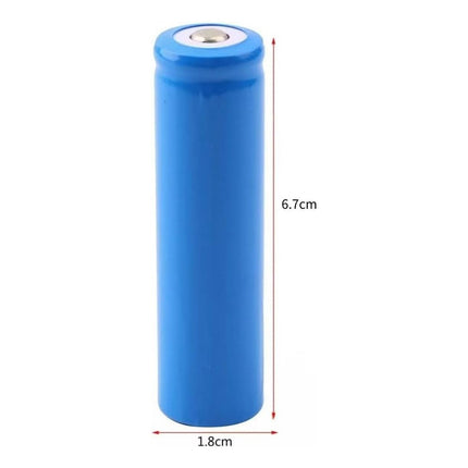 Pila 18650 Pila Bateria Azul