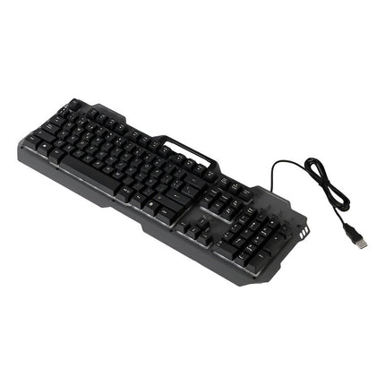 Teclado Gamer Símil Mecánico K-568 Negro 1