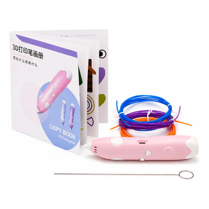 Lapicera Lapiz 3d De Impresion Con Filamento Nuevo Modelo Rosa