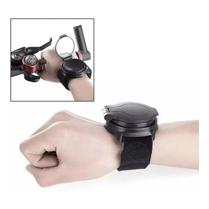 Espejo Retrovisor De Bicicleta Para Muñeca Mano Ciclismo  Negro