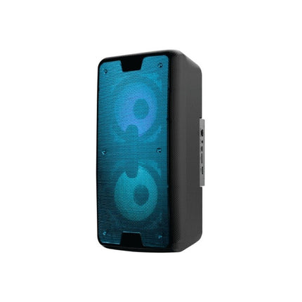Parlante Ledstar Hook 2 2x4  Tws Bluetooth Negro