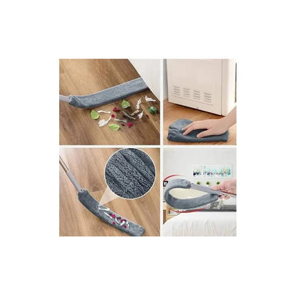 Plumero 3 En 1 Limpiador Extensible 2,8mts Techos Hogar Gris