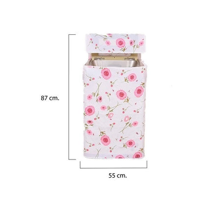 Funda Cubre Lavarropas Carga Superior Estampada De Pvc