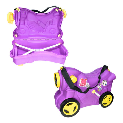 Moto Valija Infantil 48x35x23cm.violeta Violeta