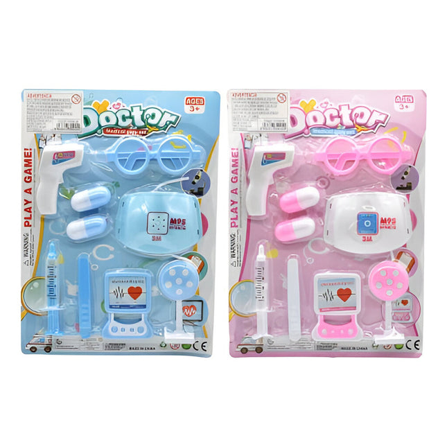 Set De Doctor Infantil En Blíster 9pcs